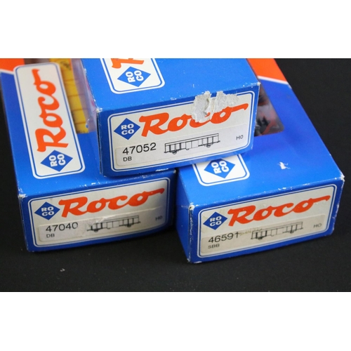 129 - 24 Boxed Roco items of rolling stock to include 46801 NS Krane Digital Crane, 47052, 47263, 47040, 4... 