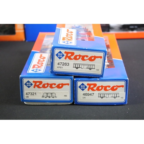 129 - 24 Boxed Roco items of rolling stock to include 46801 NS Krane Digital Crane, 47052, 47263, 47040, 4... 