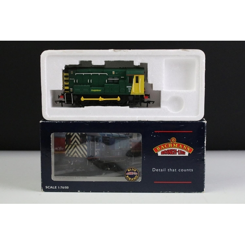 148 - Four boxed Bachmann OO gauge locomotives to include 32-521NRM Deltic Prototype DP1 weathered, 32-725... 