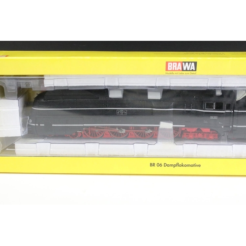 150 - Two boxed Brawa HO gauge locomotives to include 0630 BR 06 001 and 0403 BR 219 Regentalbahn