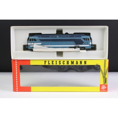 152 - Three boxed Fleischmann HO gauge locomotives to include 4337, 4280 & 1385D