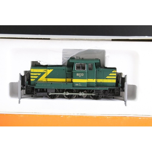 159 - Three boxed Roco HO gauge locomotives to include 43794, 43623 & Professional 63962 SNCB 5206