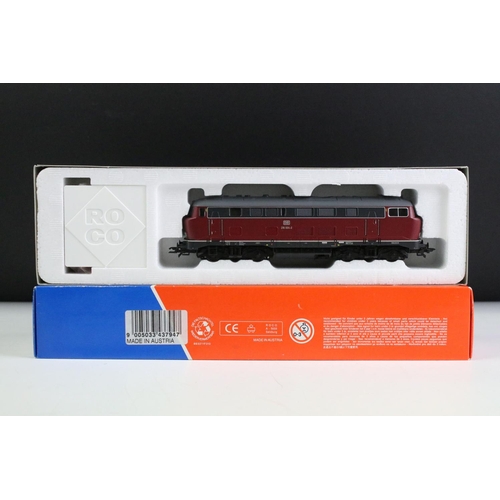 159 - Three boxed Roco HO gauge locomotives to include 43794, 43623 & Professional 63962 SNCB 5206