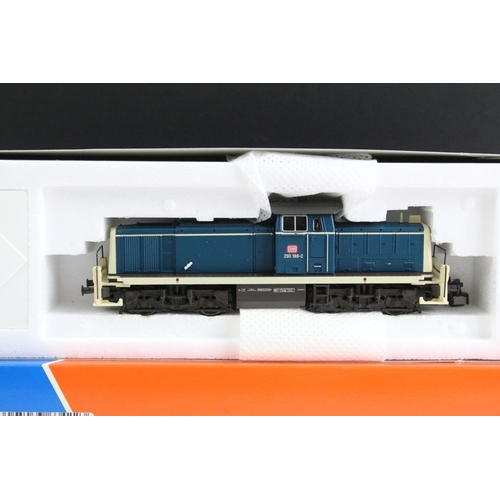 160 - Three boxed Roco HO gauge locomotives to include 63422, 43596.1 & 43575