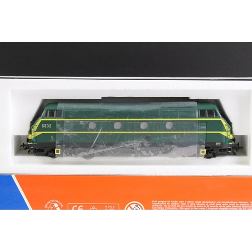 160 - Three boxed Roco HO gauge locomotives to include 63422, 43596.1 & 43575