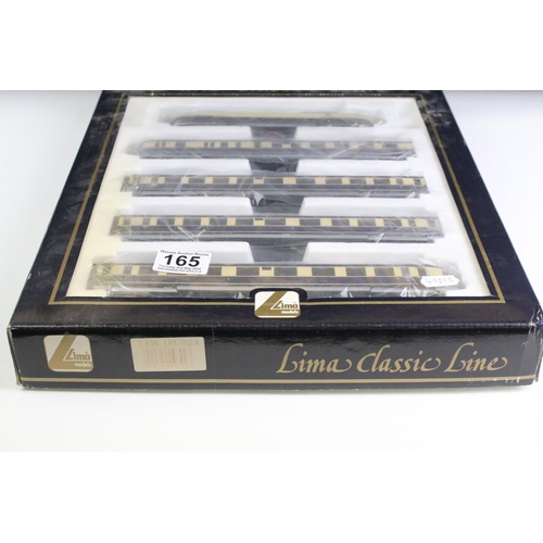 165 - Boxed Lima Classic Line HO gauge 149790LK 61 001 Deutsche Reichsbahn train pack, complete