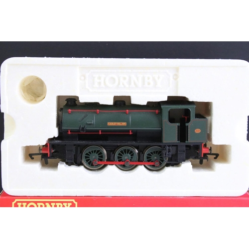 168 - Five boxed Hornby OO gauge locomotives to include R2524 GWR Diesel Railcar No 29, R2188 BR 0-4-0 Die... 