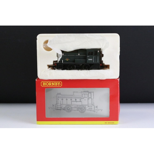 168 - Five boxed Hornby OO gauge locomotives to include R2524 GWR Diesel Railcar No 29, R2188 BR 0-4-0 Die... 