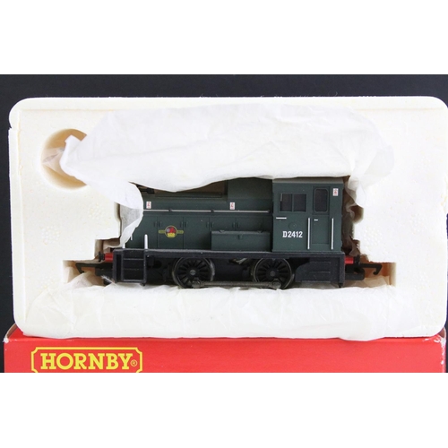 168 - Five boxed Hornby OO gauge locomotives to include R2524 GWR Diesel Railcar No 29, R2188 BR 0-4-0 Die... 