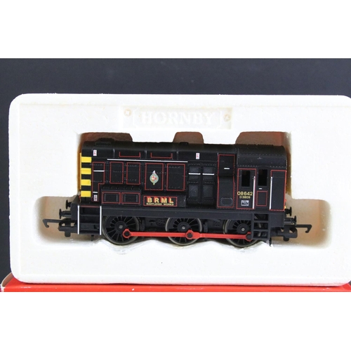 168 - Five boxed Hornby OO gauge locomotives to include R2524 GWR Diesel Railcar No 29, R2188 BR 0-4-0 Die... 