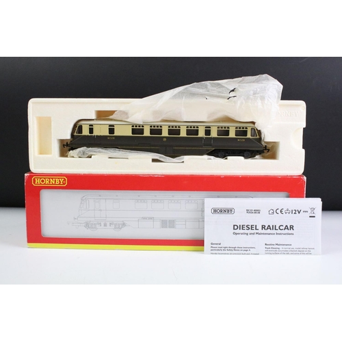 168 - Five boxed Hornby OO gauge locomotives to include R2524 GWR Diesel Railcar No 29, R2188 BR 0-4-0 Die... 