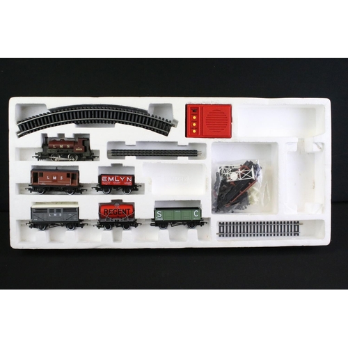 244 - Two boxed Hornby OO gauge train sets to include R826 Cornish Riviera containing King Charles I locom... 