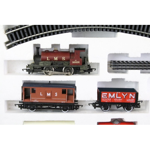 244 - Two boxed Hornby OO gauge train sets to include R826 Cornish Riviera containing King Charles I locom... 