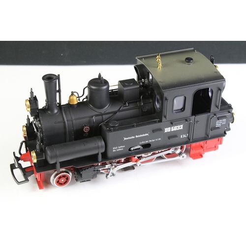 248 - Boxed LGB Lehamnn 21741 G Scale DR Spreewald 2-6-0 electric locomotive, in original polystyrene pack... 