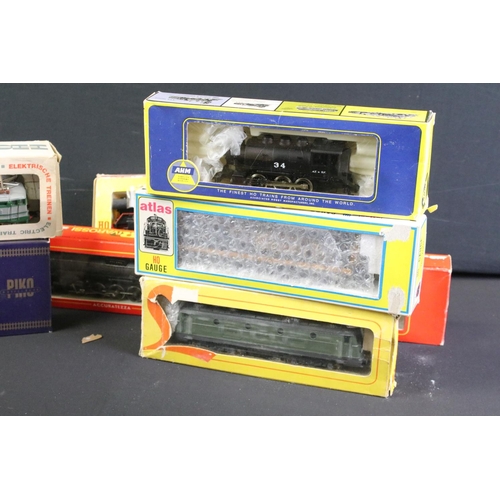 256 - Nine boxed HO gauge locomotives to include 2 x Fleischmann (4175 & DB344), 2 x Lima (8026 & 8025) an... 