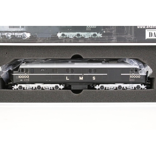 36 - Boxed Dapol OO gauge 10000AP LMS black locomotive with chrome fittings December 1947 - March 1951