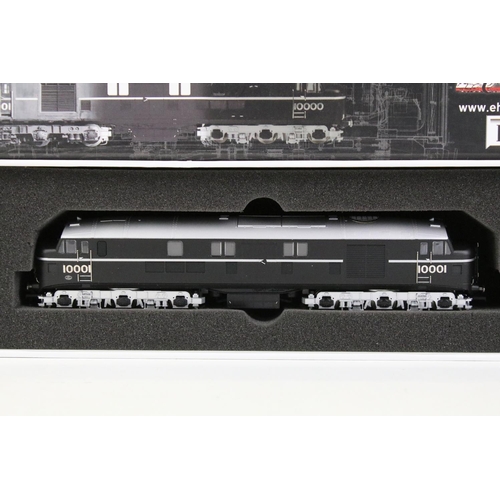 37 - Boxed Dapol OO gauge 10001FP BR plain black locomotive July 1948-April 1951