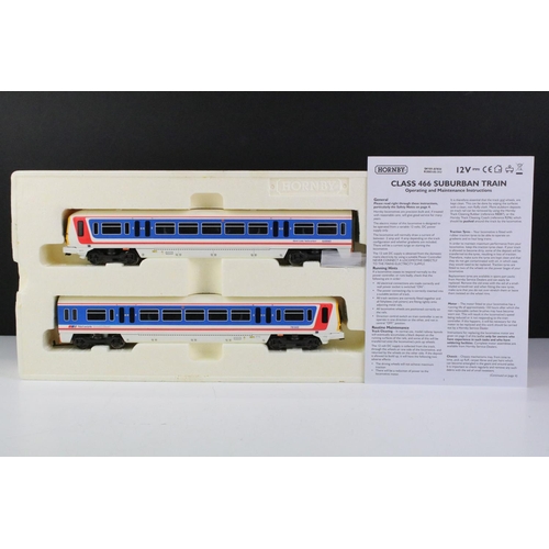 39 - Two boxed Hornby OO gauge Networker Suburban Train Packs to include R2893 Class 446 and R2001, both ... 