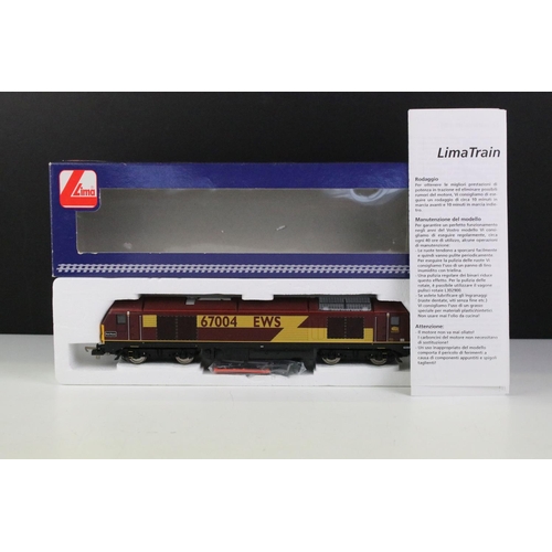 45 - Three boxed Lima OO gauge 'Lima Train' locomotives to include L205095 Diesel Locomotive Class 67030 ... 