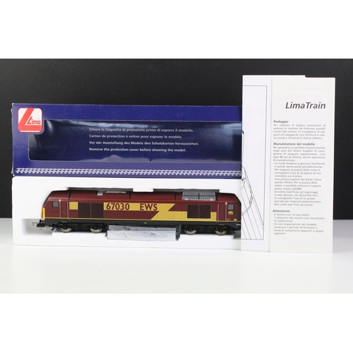 45 - Three boxed Lima OO gauge 'Lima Train' locomotives to include L205095 Diesel Locomotive Class 67030 ... 