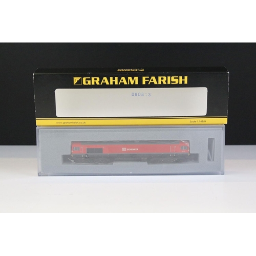 58 - Three cased Graham Farish by Bachmann N gauge locomotives to include 371-278 Class 56 Locomotive 550... 