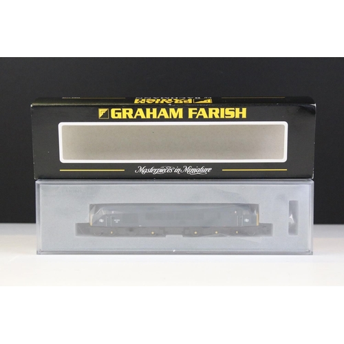 60 - Three cased Graham Farish by Bachmann N gauge locomotives to include 371-586 Class 46 Diesel 46053 B... 
