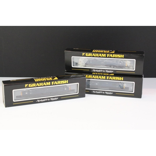 62 - Three cased Graham Farish by Bachmann N gauge locomotives to include 371-278 Class 55 Locomotive 550... 