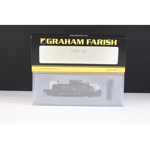 63 - Four cased Graham Farish by Bachmann N gauge locomotives to include 372-326 Standard Class 3MT 82005... 