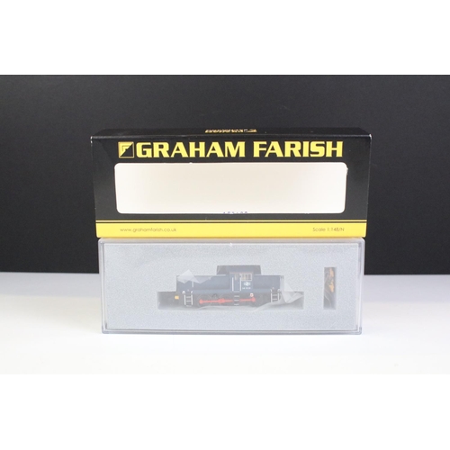 65 - Four cased Graham Farish by Bachmann N gauge locomotives to include 372-325 Standard Class 3MT 82016... 