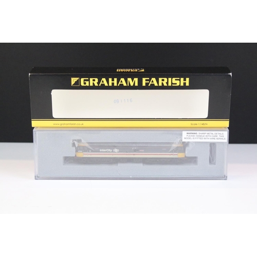 71 - Three cased Graham Farish by Bachmann N gauge locomotives to include 371-202 Class 44 Diesel D7 Ingl... 