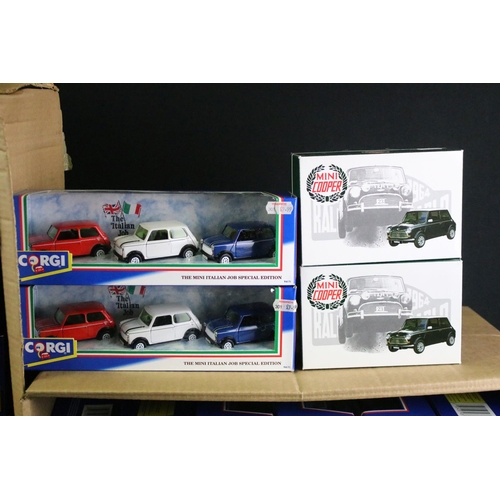 1029 - 57 Boxed Mini Related Corgi diecast models featuring variations and duplication to include C330/3, C... 