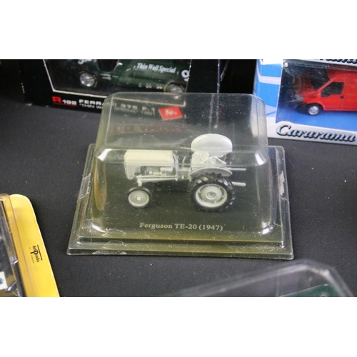 1030 - 36 Boxed / cased diecast models, mainly F1 & racing related to include 4 x Deetail Cars featuring Co... 