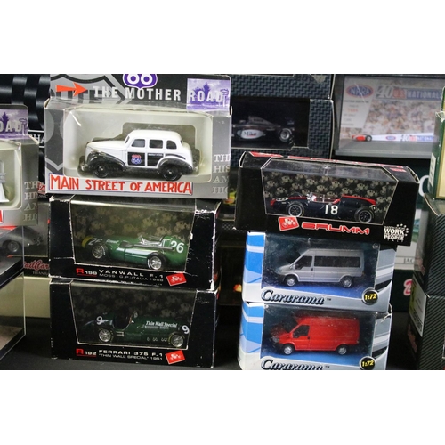 1030 - 36 Boxed / cased diecast models, mainly F1 & racing related to include 4 x Deetail Cars featuring Co... 