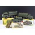 Dinky Toys - Canon Automoteur Militaire 155 Mm - Réf 813 Avec Camouflage - Métal