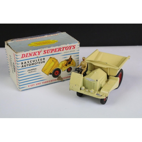 1561 - Two boxed French Dinky Supertoys diecast models to include 36A Log Carrier in burnt orange cab with ... 