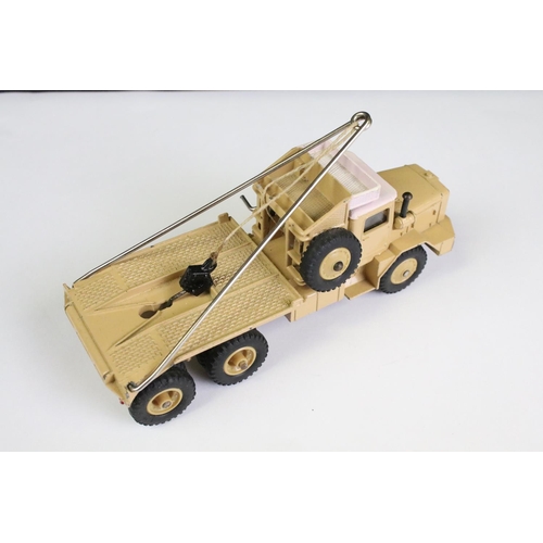 1563 - Two boxed French Dinky Supertoys diecast models to include 888 GBO Berliet Sahara recovery vehicle i... 