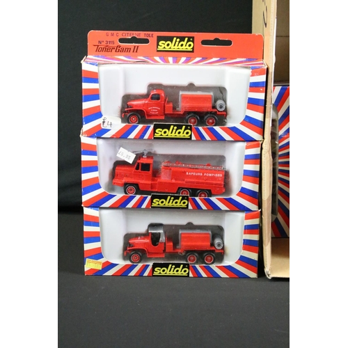 1068 - 22 Boxed Solido diecast models to include 2 x Les Militaires Collection models, 226 Bussing, 245 Kai... 