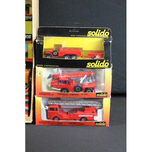 1068 - 22 Boxed Solido diecast models to include 2 x Les Militaires Collection models, 226 Bussing, 245 Kai... 