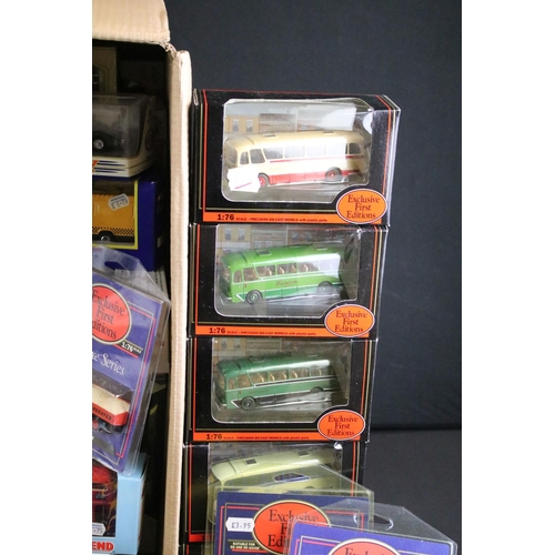 1074 - Large Collection of around 100 boxed / carded / cased diecast models to include Oxford Diecast, EFE ... 