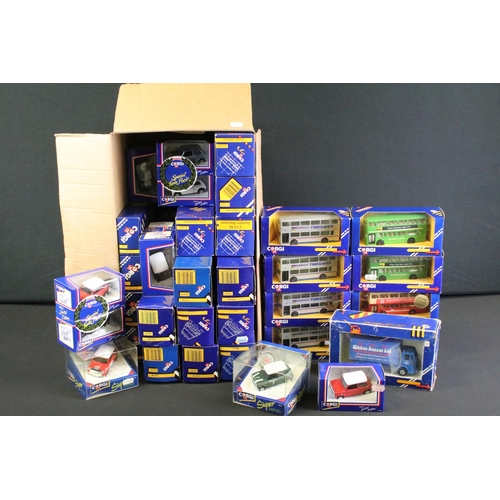 1078 - 44 Boxed Corgi diecast models to include different variations and duplication featuring Super Minis ... 