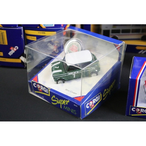 1078 - 44 Boxed Corgi diecast models to include different variations and duplication featuring Super Minis ... 