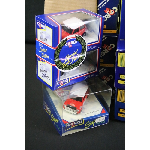 1078 - 44 Boxed Corgi diecast models to include different variations and duplication featuring Super Minis ... 