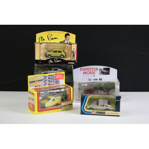 1079 - Six boxed TV / Film related diecast models to include Corgi 96655 James Bond Aston Martin, Corgi Ins... 