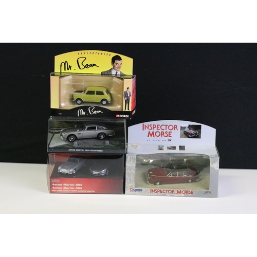 1079 - Six boxed TV / Film related diecast models to include Corgi 96655 James Bond Aston Martin, Corgi Ins... 