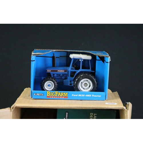 1084 - 14 Boxed 1/32 scale farming and construction related diecast models to include Britains JCB 3220 Fas... 