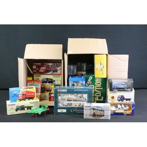 1090 - 26 Boxed diecast models to include mainly Corgi examples featuring CC13509, CC13306, CC13307, The Co... 