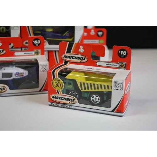 1094 - 34 Boxed Matchbox 2002 50th Anniversary and 75 Series diecast models to include 53 Dodger Viper ST, ... 