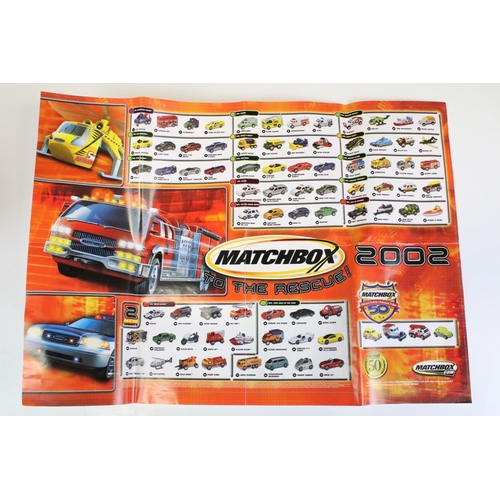 1094 - 34 Boxed Matchbox 2002 50th Anniversary and 75 Series diecast models to include 53 Dodger Viper ST, ... 