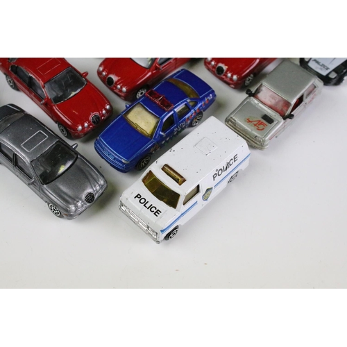 1096 - 72 diecast models to include Corgi, Hot Wheels and others featuring Jaguar XJ-S V12, Ford Crown Vict... 