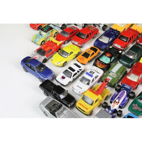 1097 - 55 diecast models to include examples from Corgi and Hot Wheels and others featuring Majorette 237 L... 